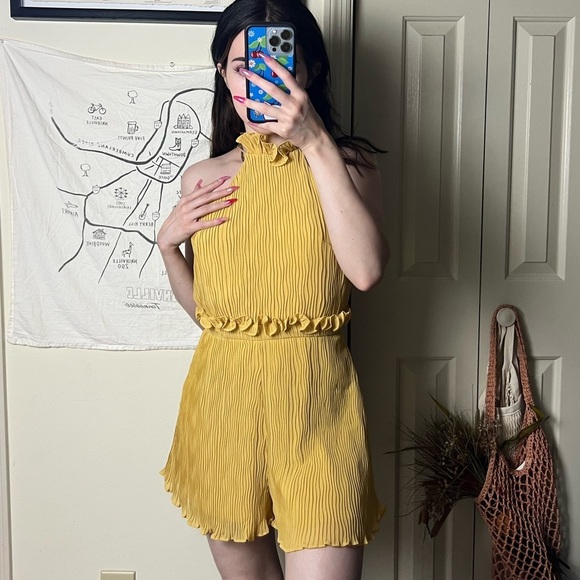 Keepsake Skylines Playsuit in Golden Yellow Small - Picture 2 of 9